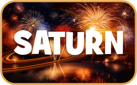 Saturn Firework Display